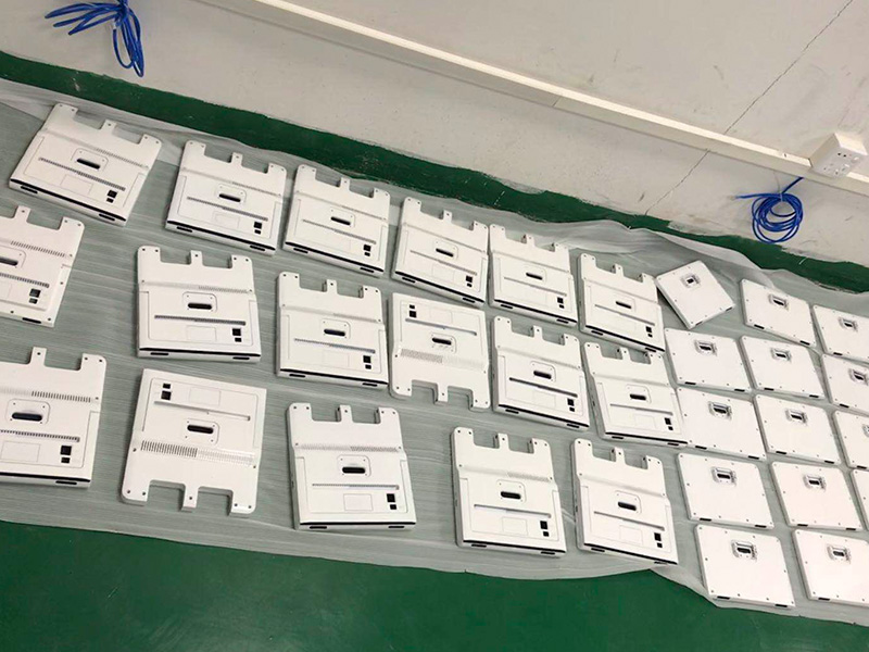 Mass production of plastic shell
