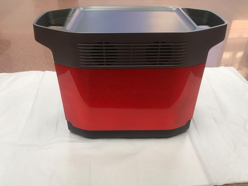 Plastic machine structure prototype